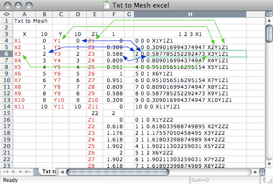 [Excel txt line conversion]