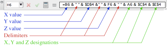 [Excel txt line conversion formula]