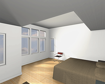 Master Bedroom Rendering